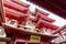 Detail of Buddha Tooth Relic Temple in China Town Singapore.