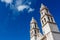 Detail of the Campeche cathedral, Mexico.