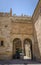 Detail capture showing the entrance to the cloister in the Patio de Escuelas Menores in old Salamanca