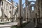 Detail of the Carmo church in Lisbon