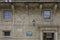 Detail of the Cathedral, located in the Praza do Obradoiro Square, Santiago de Compostela, Galicia, Spain.