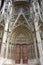 detail of Cathedral Notre Dame, Rouen, Normandy, France