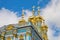 Detail of the chapel of the Catherine Palace