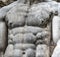 Detail of chest of Hercules statue