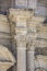 Detail church Baroque capita of the columnl