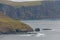 Detail of the cliffs on the Isle of Skye