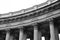 Detail the colonnade of the Kazan Cathedral.