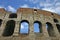 Detail of colosseum in Rome