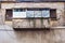 Detail of Covered Balcony on Derelict House