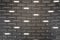 Detail design of aluminium ceiling block in brick pattern with led lighting integrated  in surface / detail aluminium / abstract b