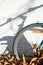 Detail of detail of cogwheel on a vintage bicycle on a vintage bicycle