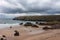 Detail of Durness Beach on the Atlantic in North Scotland.