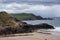 Detail of Durness Beach on the Atlantic in North Scotland.