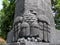 Detail of eagle carving at Plaza de la Repablica