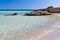 Detail of Elafonisi beach, island of Crete