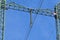 Detail of electrical transmission tower