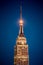 Detail of the Empire State Building