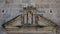 Detail of entrance to church at Our Lady of the Rocks, Kotor Bay, Montenegro