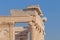 Detail of Erechtheion temple on Acropolis