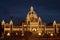 Detail of evening view of Government house in Victoria BC