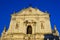 Detail of the facade of the Basilica of San Martino in Martina F