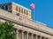 Detail of the facade at the Department of Agriculture, Washington DC, USA