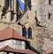 Detail of the facade. Kreuzenstein Castle, Lower Austria, Europe