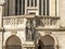 Detail of the facade of the Monastery of St. Benedict and Church of Our Lady of Assumption, in Sao Bento Square, downtown Sao Paul