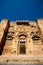 Detail facade of Mosque-Cathedral, Cordoba, Andalusia, Spain, also known as the Mezquita