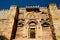 Detail facade of Mosque-Cathedral, Cordoba, Andalusia, Spain, also known as the Mezquita