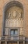 Detail of the facade of one of the buildings at Benedictine Abbey of the Monastery of Santa MarÃ­a de Montserrat