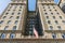 Detail of the facade of the The Westin St. Francis hotel on Union Square in San Francisco, California, USA