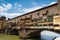 Detail of the famous Ponte Vecchio Bridge, Italy