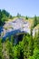 detail of the famous wonderful bridges in bulgaria which are a natural rock formation formed by a small river going