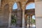 Detail of the Fountain designed by Josep Fontser inside The Parc de la Ciutadella, Citadel Park, in Ciutat Vella Neighborhood in