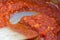 Detail of freshly cooked tomato sauce