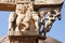 Detail of the gate at Great Buddhist Stupa in Sanchi