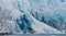 Detail of a glacier of the Perito Moreno Glacier. Argentina. Landscape.