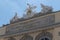 Detail of the Gloriette at the Schonbrunn Palace in Vienna