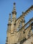 Detail of gothic portico, St. Barbora cathedral