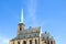 Detail of Gothic Saint Bartholomew Cathedral in Plzen, Czech Republic. Historical cathedral in the city center. City also known as