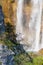 Detail of Great Waterfall on Plitvice Lakes