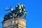 Detail from Heroes square in Budapest, Hungary