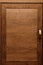 detail of high quality Oak wood cabinets with bronze cabinet hardware drawer pulls