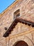 Detail of Historic Stone Church, Segovia, Spain