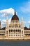 Detail of the Hungarian Parliament in Budapest