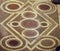Detail of inlaid marble Islamic design  on floor