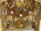 Detail of the interior of the Palatine Chapel, an architectural masterpiece of Italy