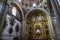 Detail of the interior of the Santo Domingo de Guzman Church, in the city of Oaxaca de Juarez