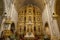 Detail of the interior of the Santo Domingo de Guzman Church, in the city of Oaxaca de Juarez